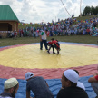 Мөселман балалар Сабан туенда баш батырны, көрәштермичә, жирәбәдә ачыкладылар