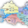 Сегодня в Татарстане дожди и до +23 