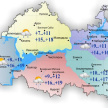 Сегодня в Татарстане ожидаются дожди и до +19 