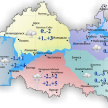 Сегодня в Татарстане мокрый снег и до +5 